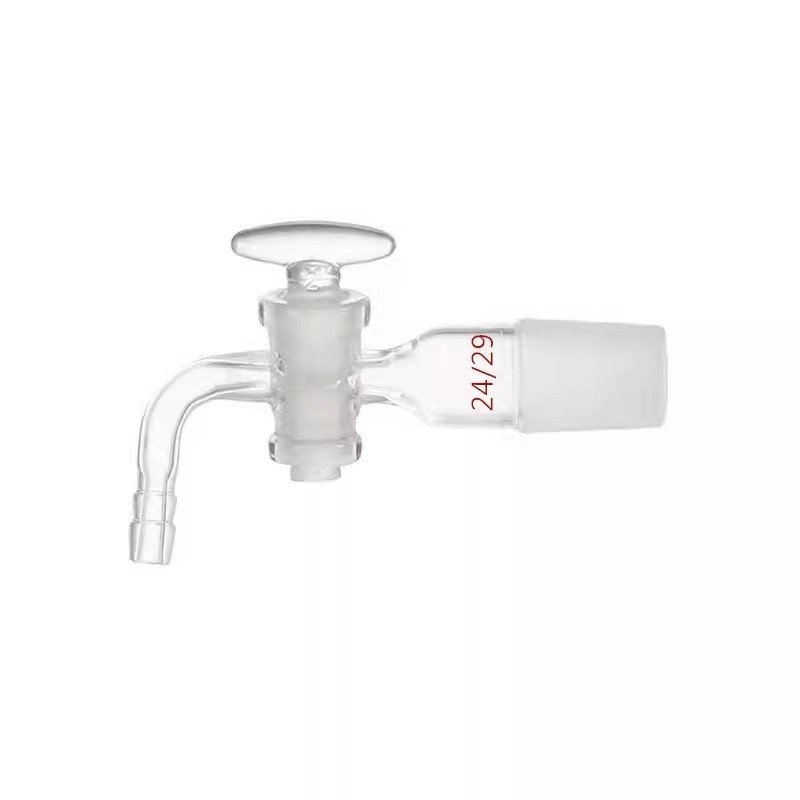 STOPCOCK With curved outlet