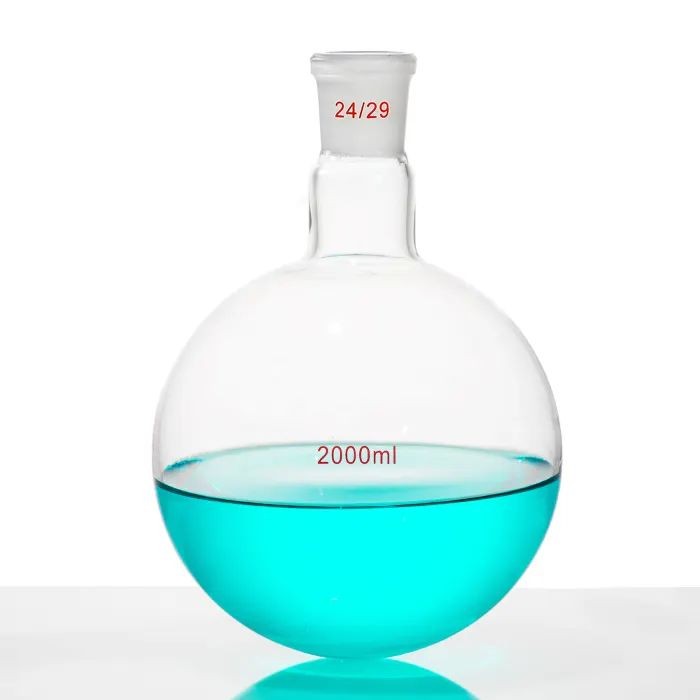 BOILING FLASK round bottom,short neck，Standard ground mouth