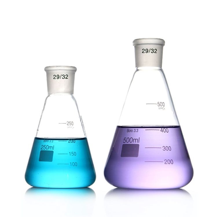 CONICAL FLASK，Standard ground mouth