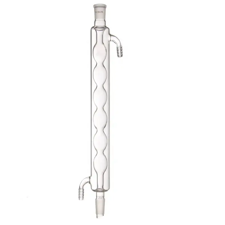 CONDENSER with bulbed inner tube，Standard ground mouth