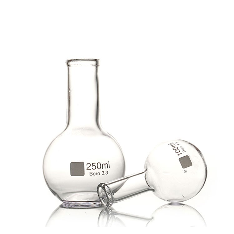 BOILING FLASK，Flat bottom, narrow neck with rim