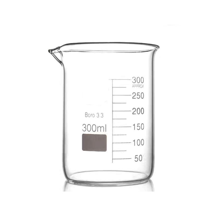 BEAKER low form with spout and graduations